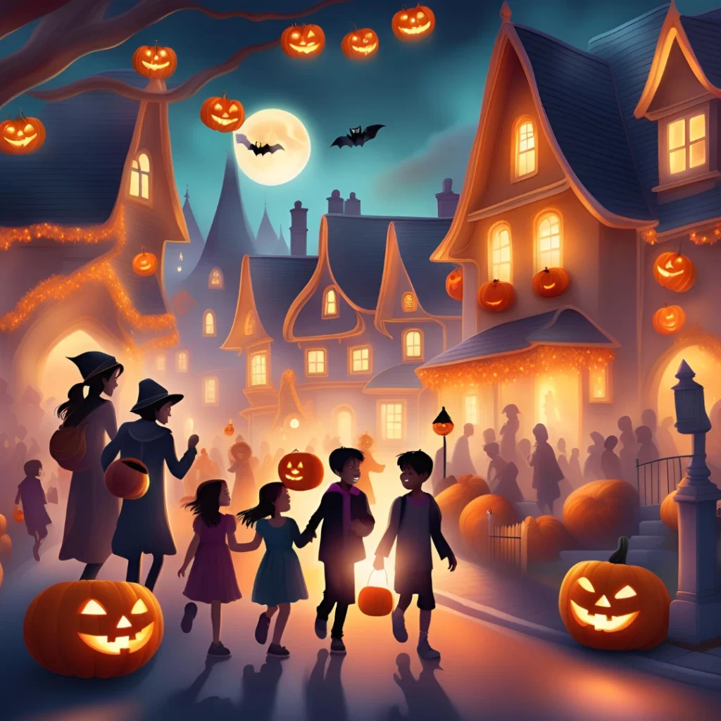 Spooky decorations for Halloween 2026 with a carved pumpkin and ghost