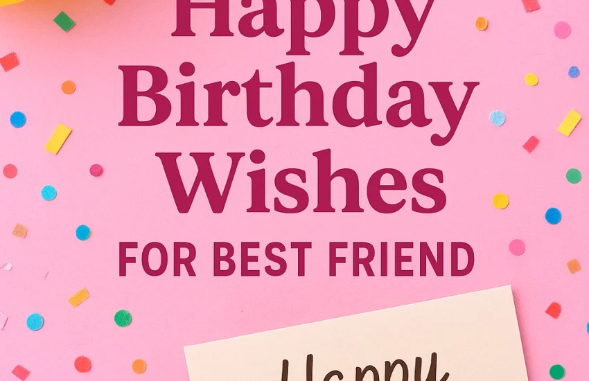 Happy Birthday Wishes for Best Friend – Heartfelt and Funny Messages